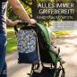 Preview: BAMBINIWELT leichte Kinderwagentasche universal BEUTEL Organizer Einkaufstasche